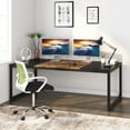 Tribesigns 70.8 Inch Modern Executive Desk, Large Workstation Office