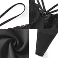 thumbnail image 3 of Ashirexll Plus Size Underwear for Women, Ladies Underwear Panties, Thong with Lace Playful Low Waist Thin Belt, 3 of 6