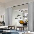 thumbnail image 7 of ZXNYH RHF Privacy Room Divider Curtain 8ft Tall x 12.5 ft Wide: No one can See Through, Total Privacy(12.5x8)-Black, 7 of 7