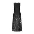 thumbnail image 4 of Dyegold Sundresses for Women Casual Beach - Plus Size Summer Dresses V Neck Sleeveless Pocket Floral Print Maxi Long Sundress ​Flowy Swing Loose ​Beach ​Dresses, 4 of 5