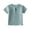 Light Blue, variant on Ruyang Toddlers Henley Shirt Baby Boys Girls Cotton Line Ribbed Tee Top Kids Short Sleeve Button Up Crewneck Cute Soft T-Shirt