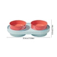 thumbnail image 3 of LEFXSMR Cat & Dog Bowls, Spill-proof Pet Cat Feeder for Drinking & Feeding, Slanted Cat Water Bowl for Pets Home Use, Blue, 3 of 6