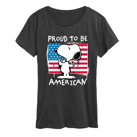 Peanuts - Snoopy Street USA - Women's Short Sleeve Graphic T-Shirt