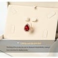 thumbnail image 4 of Minnieouse Caja de moda a prueba de polvo, vitrina, anillo de almacenamiento, bandejas planas, organizador, gran capacidad, suministros de boda para mujer Ropa, zapatos y accesorios Miscelánea Rojo Minnieouse AP017453-01, 4 of 6