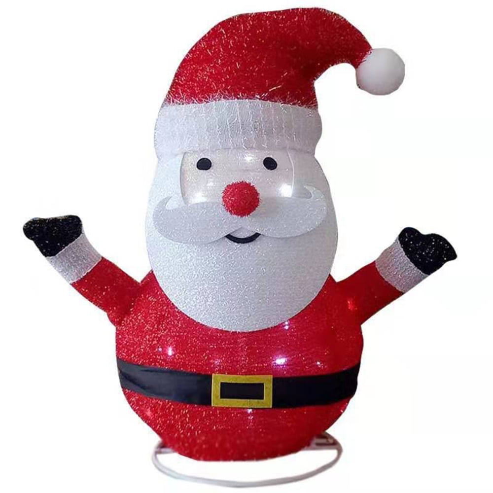 PreLit Light Up Penguin/Snowman/Santa Claus Christmas Collapsible