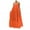 Orange, variant on HONHUZH Summer Dresses for Women 2025, Plus Size Ethnic Style Printed Sleeveless Tank Casual Dress