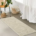 thumbnail image 2 of Hasoo 2' x 6' Runner for Hallway Boho Vintage Rug Non Slip Throw Rugs Floral Bedroom Rug, Camel, 2 of 5