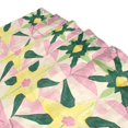 thumbnail image 3 of Yayeee Shower Curtain with Hooks 72"x72" Waterproof Fabric Bathroom Hanging Decor, Yellow Symmetrical Stars, 3 of 5