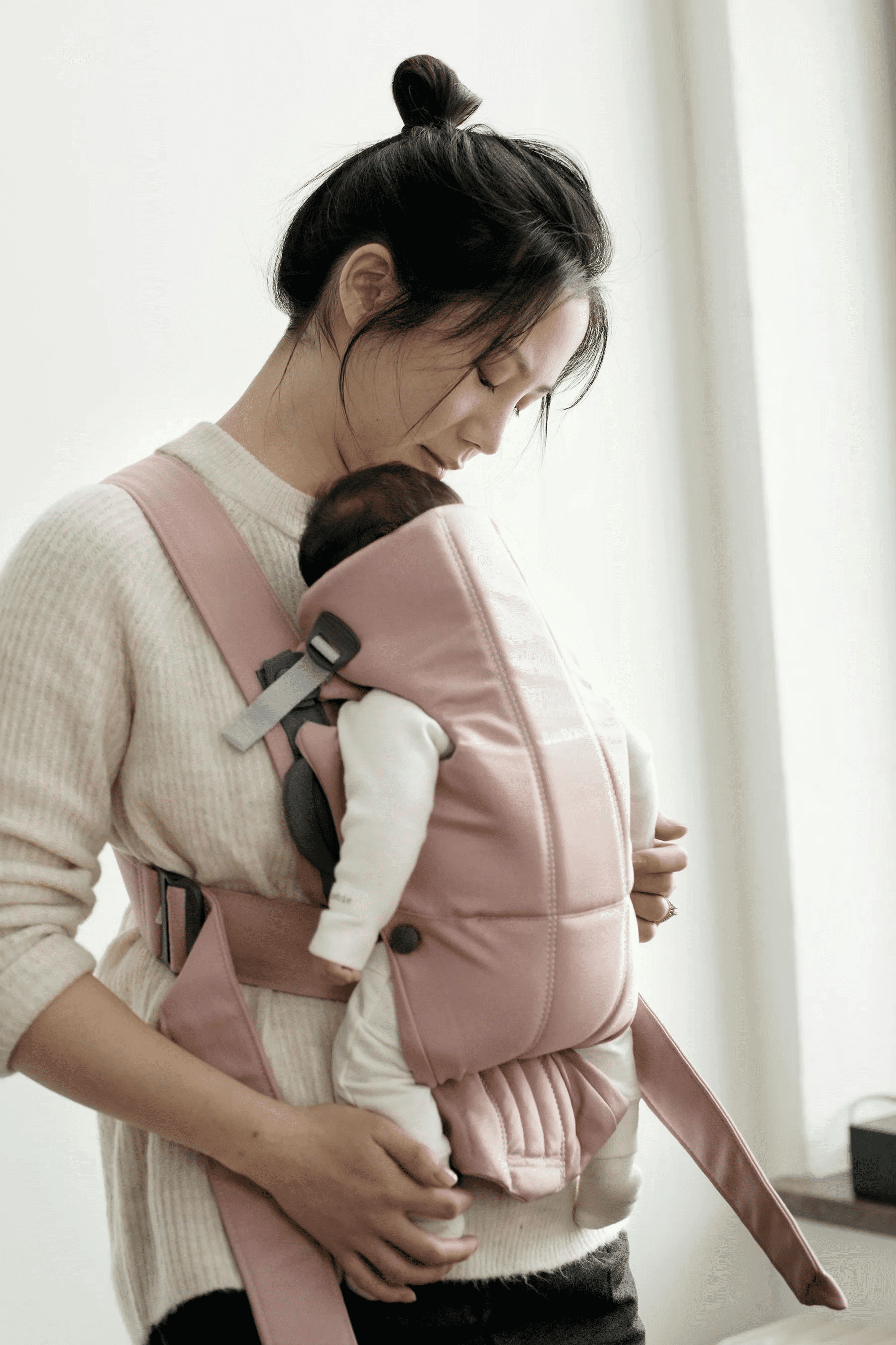 BabyBjorn Mini Woven Front Carriers for Infant, One Size