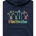 thumbnail image 2 of The Beatles - Neon Help  - Men's Pullover Fleece Hoodie, 2 of 5