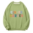 thumbnail image 6 of RMGVDSD Back To School Sweatshirt for Girls Letter Print Long Sleeve Pullover Crewneck Sweatshirts First Day Of School Soft Casual Tops Fashionable Top 3-4 Years, 6 of 7