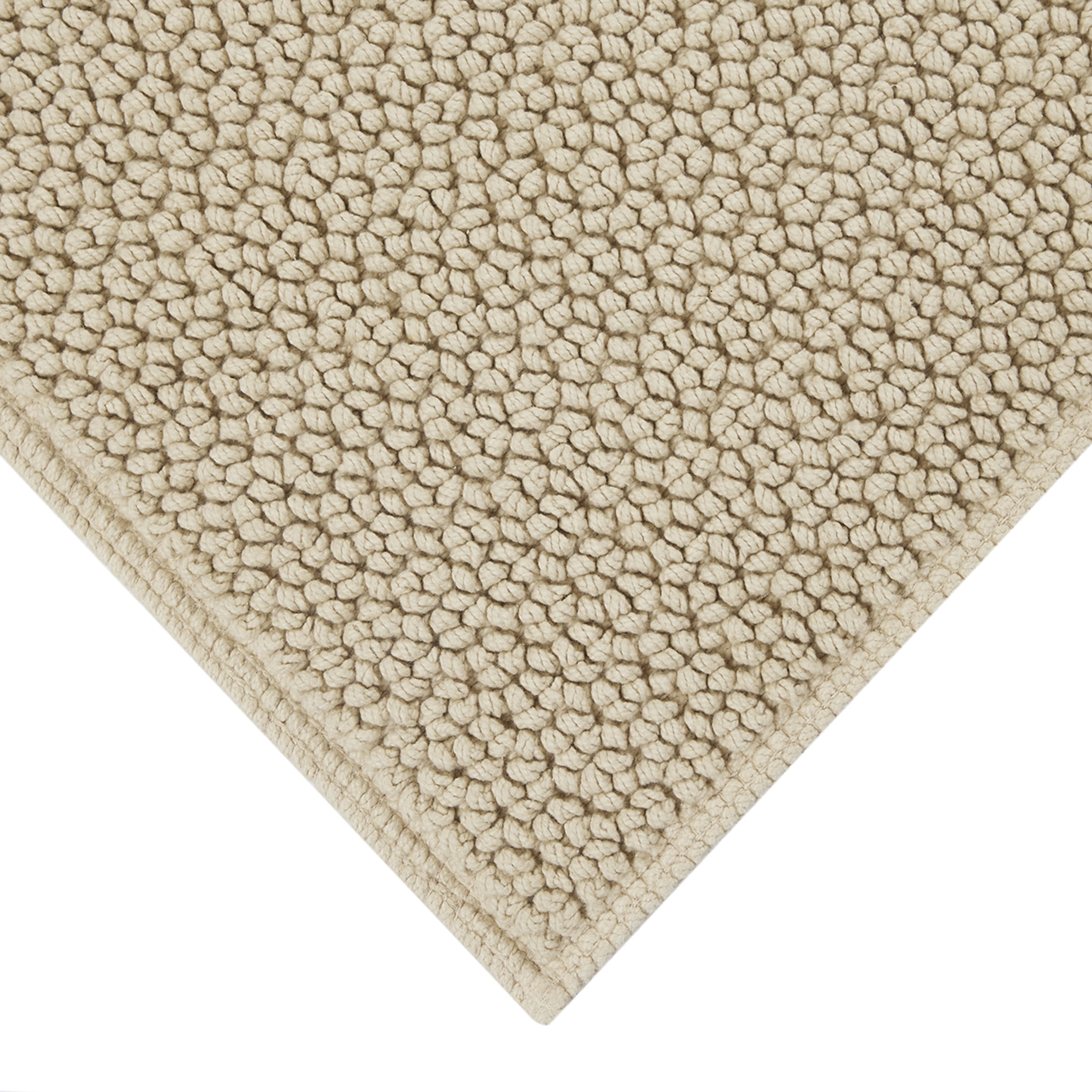 Better Homes & Gardens Signature Soft Looped Bath Mat, Almond Biscuit, 20 in x 34 in