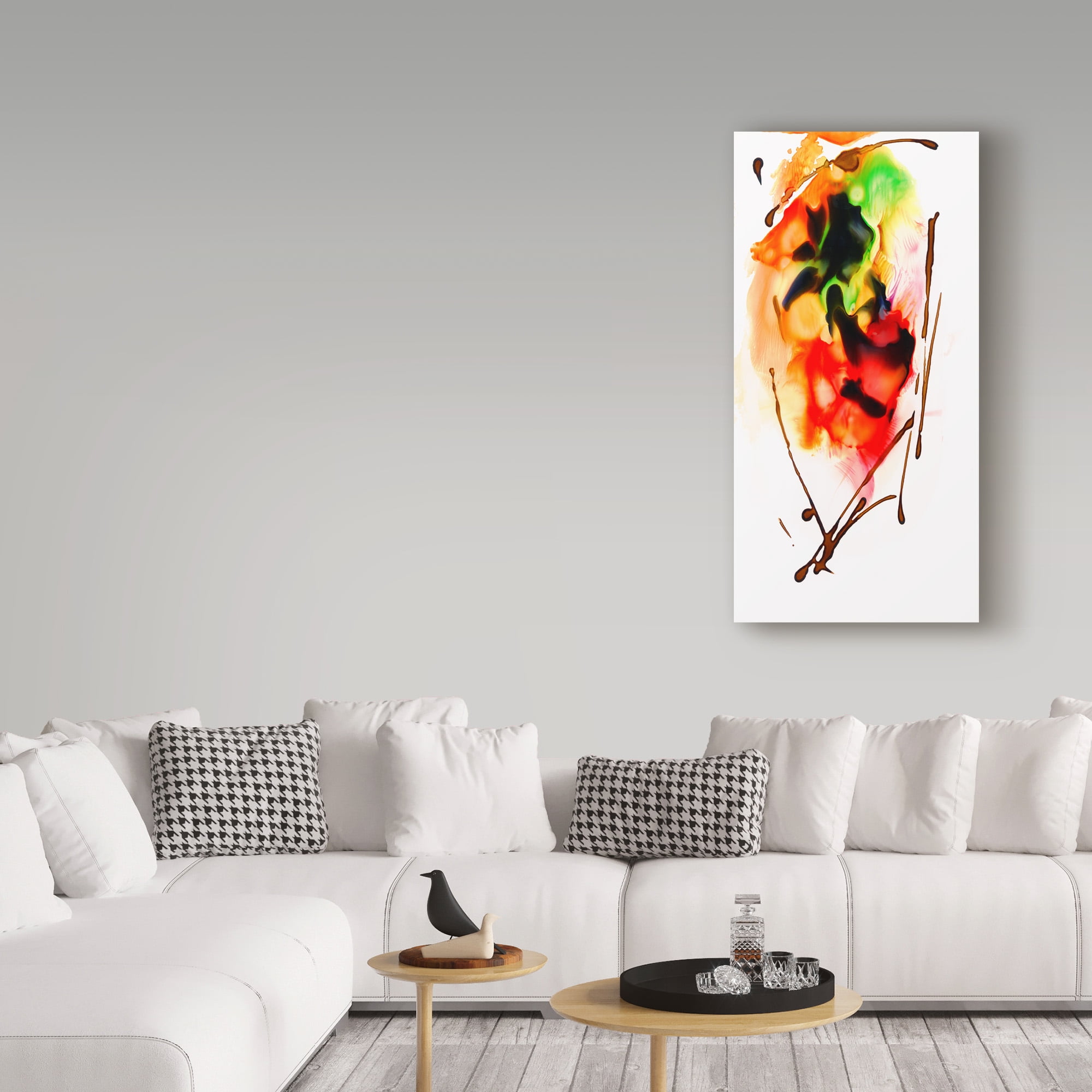 Trademark Fine Art 'Abstract number 05' Canvas Art by Masters Fine Art