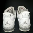 thumbnail image 5 of Ni - ke Size 6 - Ni - ke Air Jordan 4 Retro GS White Oreo Men's Shoes - Ships Now, 5 of 5