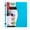 Blue, variant on 1 Inch 3 Ring Binder Notebook with Pocket Folders, Refillable College Ruled Notebook, Cute Student School Folder Organizer with Tabs, Plastic Binder for Classroom Supplies, Back to School Essentials