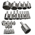 thumbnail image 2 of Juego de 15 brocas con revestimiento de diamante para azulejos, mármol, vidrio, cerámica, sierras de corona, brocas para herramientas eléctricas de 6 mm a 50 mm., 2 of 5