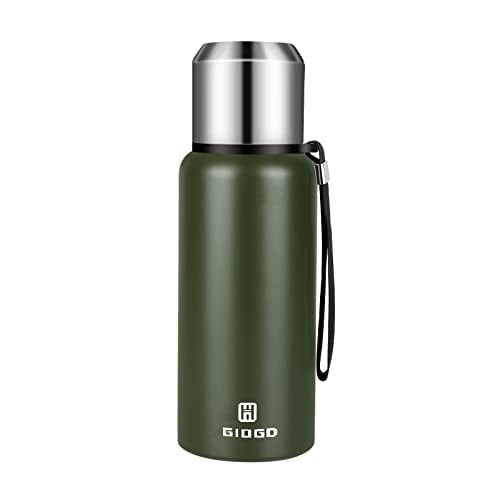 Botella termica de vacio aislada 16.9oz con tapa de taza Mat GIOGD GIOGD