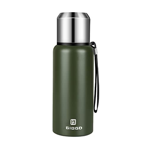 Botella termica de vacio aislada 16.9oz con tapa de taza Mat GIOGD GIOGD