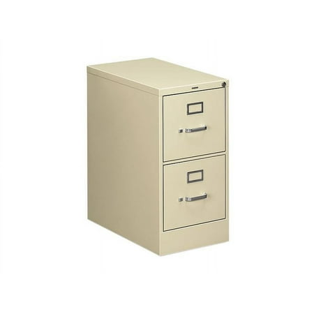 HON 512PL 510 Series Two-Drawer Full-Suspension File  Letter  29h x25d  Putty