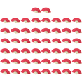thumbnail image 1 of Abanico Mano Plegable Bolsillo Papel Bambú DIY para Fiesta Boda (brillante) Rojo, 1 of 5