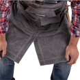 thumbnail image 2 of Delantal de trabajo de lona encerada resistente para hombre, impermeable, 2 of 4