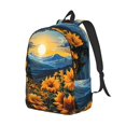 thumbnail image 2 of Yiaed Elegant Sunset Sunflower Print Backpack, Premium Laptop Backpack, Travel Backpack for Women, Lightweight Backpacks, Comfortable Back Pack-Small, 2 of 5