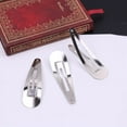 thumbnail image 6 of 50pcs Simple Metal Hair Clips Silver Gold Black BB Clip Diy Handmade Girls Headdress Accessories Barette Hairpins Pin, 6 of 12