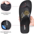 thumbnail image 6 of AEROTHOTIC Flip Flops for Women with Arch Support Plantar Fasciitis Orthopedic Cushioned Footbed Comfortable Non-Slip Sole with Padded Straps Dressy Casual Recovery Women Sandals, 6 of 6