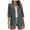 Dark Gray, variant on Womens Cardigan Open Front Summer Outwear Tops Thin Cover Ups Three Quarter Sleeve Sweater Casual Tops Lightweight Outwear Coats
