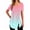 Multicolor, variant on White Blouse for Women Dressy Funeral 3/4 Sleeve T Shirts Loose Fit Cotton Womens Country Graphic Tees Vintage Trendy