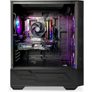 neon gaming pc 