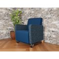 thumbnail image 2 of Lesro Chaise d'Invité de Réception Lounge Ravenna en Bleu, 2 of 5