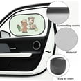 thumbnail image 6 of Yuyamidu Horse Car Window Shade Cactus Vehicle Rear Window Sun Shield 2 PCS Adorable Auto Window Curtain Blocks and UV Rays Car Accessories for Truck SUV Sedan, 6 of 7