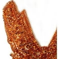 thumbnail image 3 of Handmade Rhinestone Applique: 3D Rhinestone Fabric Patches - Dress Appliques Beaded Embroidered Trim, Bodice Applique for Sewing Clothes Wedding Bridal Dress Decorative, 24.4x14.17inch (Orange), 3 of 13