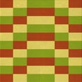 thumbnail image 1 of Ahgly Company Machine Washable Indoor Square Transitional Mahogany Brown Area Rugs, 4' Square, 1 of 7