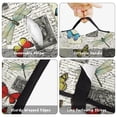 thumbnail image 6 of Butterfly Text Pattern Teens Toddler Nap Mat with Pillow, Sleeping Mat Bag for Preschool Daycare 50"x20", 6 of 6