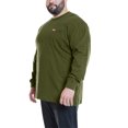 thumbnail image 2 of Wrangler Men’s Big and Tall Cotton Pocket Tee with Long Sleeves, Sizes 1XL-6XL, 2 of 4