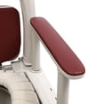 thumbnail image 2 of Comfortable and Stable Portable Bedside Commode, Adjustable Height, Soft PU Seat, Armrests, and Accessories for Easy Access and Use at Home, 2 of 5