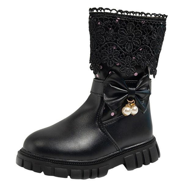 Girls velvet boots hotsell