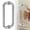 Silver-8 inch, variant on Xdziklosj Glass Shower Door Handle Bathroom Shower Gate Replacement Handle Back to Back 304 Stainless Steel Pull Hardware for Sliding Frameless Bathroom Door Pull (6 or 8 inch)