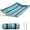 Blue, variant on 11FT Double Hammock, Heavy Duty Outdoor Hammock with Curved Spreader Bars, Detachable Pillow, 2 Person Hammocks for Outside, Porch, Patio (Red)