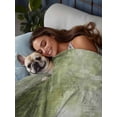 thumbnail image 3 of Sage Green Flat Sheets Only Twin XL Size, Soft Breathable Bed Top Sheets for Mattress, Retro Oil Painting Modern Abstract Art Aesthetics Bedding Flat Sheets for Home Hotel Bedroom Bed Protection, 3 of 9