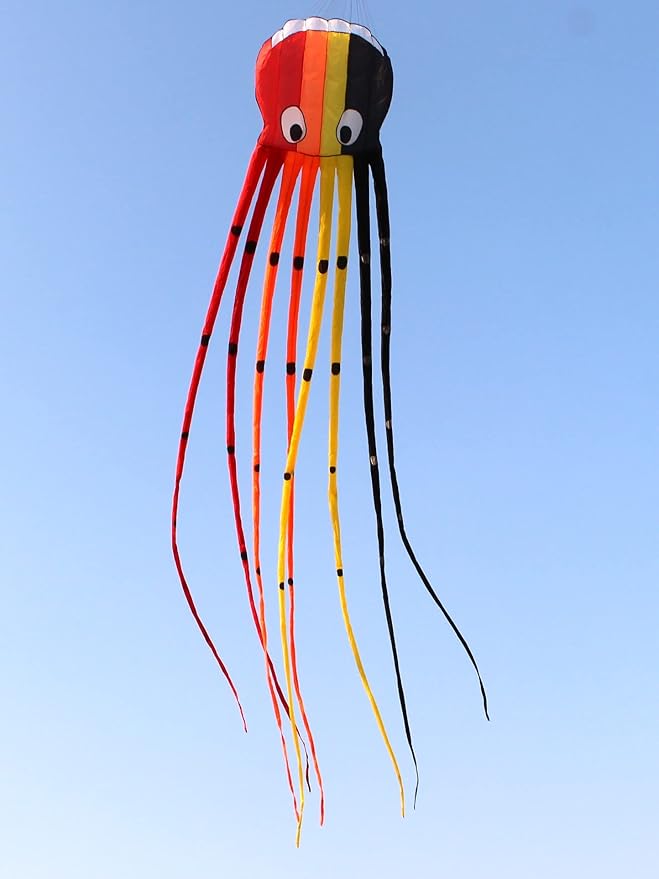 8M Kites Professional Giant Power Kites for Adults Octopus Kite