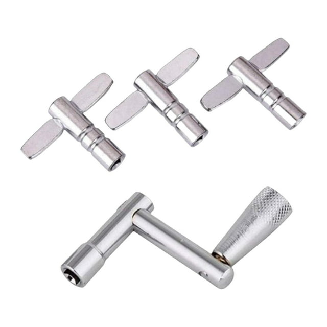 Llave de afinación de batería, herramienta manual profesional, resistente, fácil de usar, ligera, accesorio para batería, juego de llaves para bombos