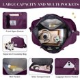 thumbnail image 3 of Gynky Travel Duffle Bag Set 2 Pack Weekender Bags for Women with Shoe Compartment Carry On Overnight Gym Duffel Bags with Wet Pocket Hospital Bags for Labor and Delivery, 3 of 8