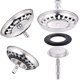 thumbnail image 4 of Tapón de colador de fregadero de cocina, colador de fregadero de cocina de 4 piezas, colador de fregadero esquí esquí Gafas de esquí, 4 of 4