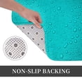thumbnail image 6 of Pofeuu water droplets Print Flannel Doormats Rug16"x24"Rug Washable Doormats Indoor Outdoor Rugs for Layered Front Door Mats, Porch, Kitchen, Entryway, 6 of 7
