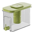 thumbnail image 1 of Drink Dispenser For Fridge 4L Gallon Drink Dispenser With Spigot | Beverage Liquid Drink Container With Filter | Water Container Fridge Beverage Dispenser For Home Restaura, 1 of 7