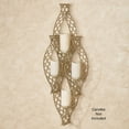 thumbnail image 2 of Sorinna Metal Wall Sconce Candelabra Platinum 34 by 12 Inches, 2 of 5