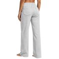 thumbnail image 5 of Women's Workout Sweatpants Wide Leg Relaxed Fit Straight Leg with Pockets Athletic Lounge Pants, 5 of 8